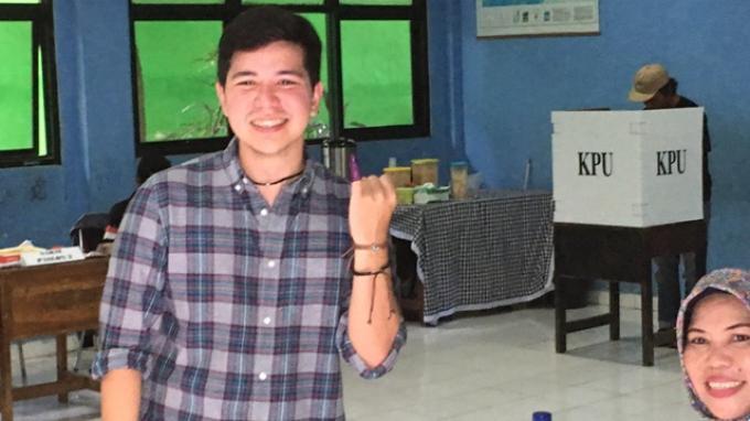 Pakai Baju Kotak-kotak ke TPS, Haykal Kamil: Tak Cerminkan Apa pun, Hanya Kebetulan