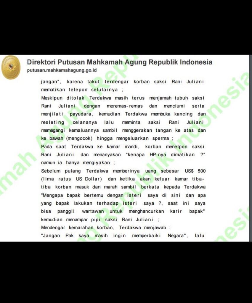 Antasari Cium Bibir Rani, Pengunjung Sidang Heboh