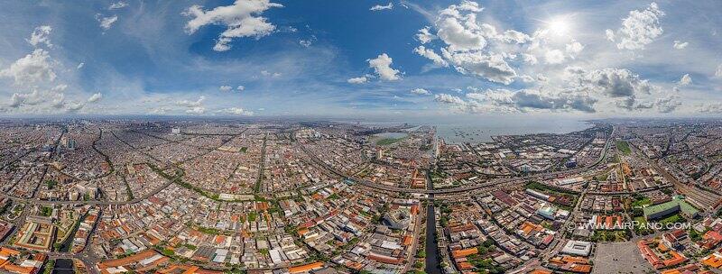 Aerial Foto Kota-kota di Dunia ini Keren Banget Gan!