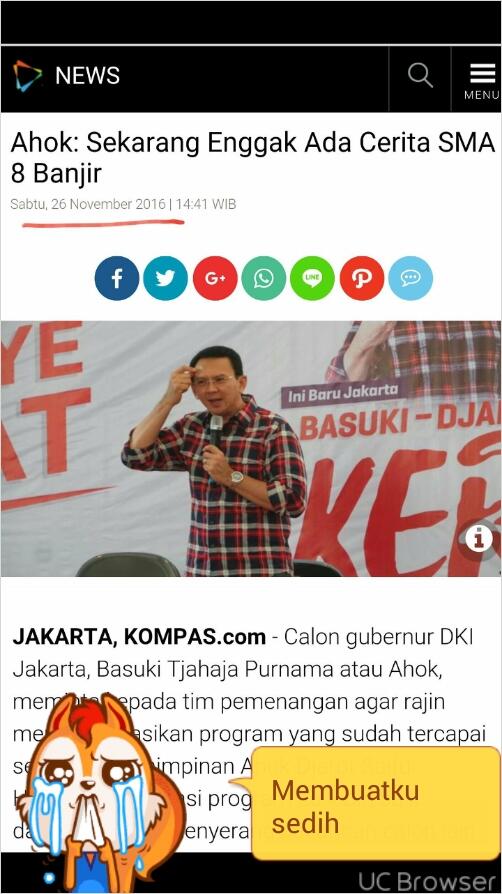 SMA 8 Bukit Duri "Tergenang" air
