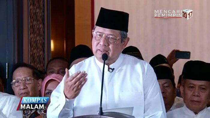 Kicauan SBY di Twitter Bikin Perolehan Suara Agus-Sylvi Anjlok?