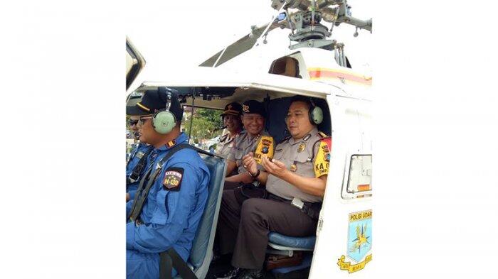 Tak Nyaman Naik Helikopter, Direktur Sabhara Polda Babel Berdoa