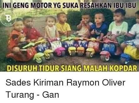 7 Alasan Untuk Tidak Memberikan Kendaraan Bermotor Kepada Anak di Bawah Umur.