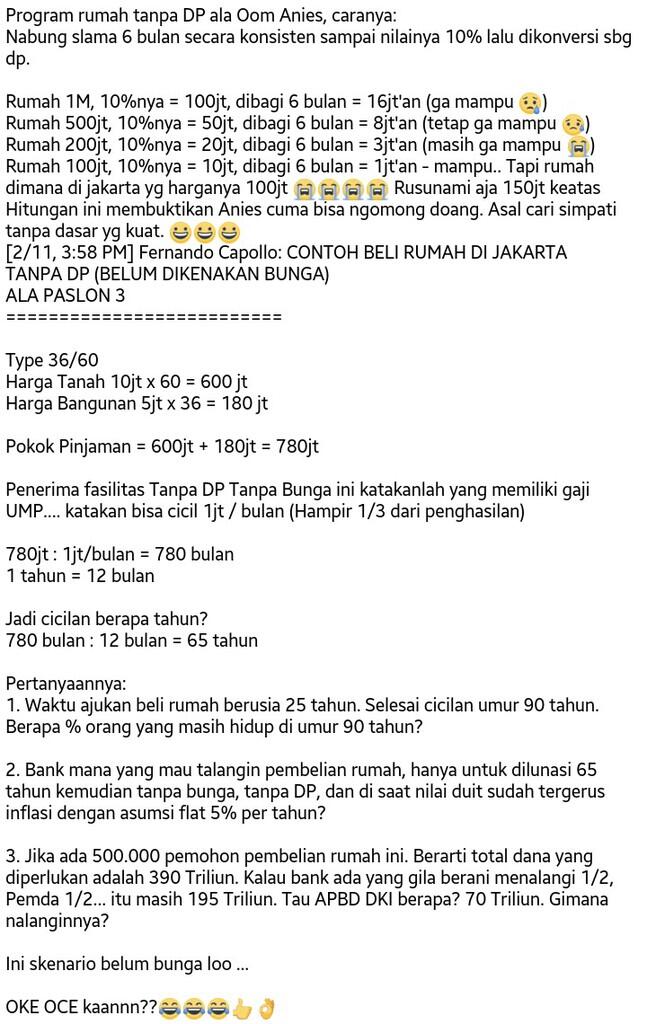 Muncul Wacanakan Program DP Rumah 0 Persen, Ini Tanggapan BI