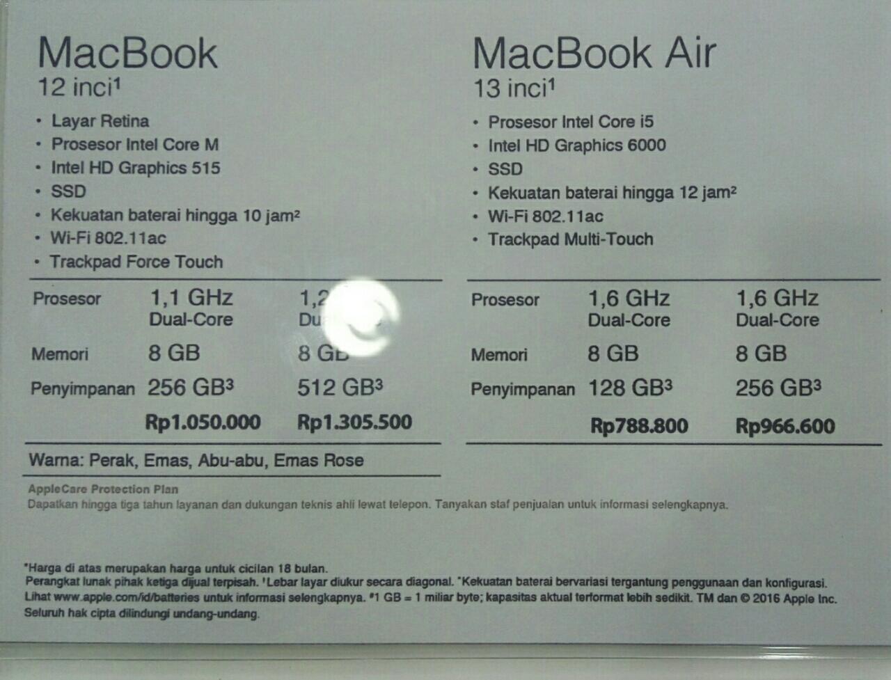 Ask: butuh Saran Pertama Kali Beli Mac