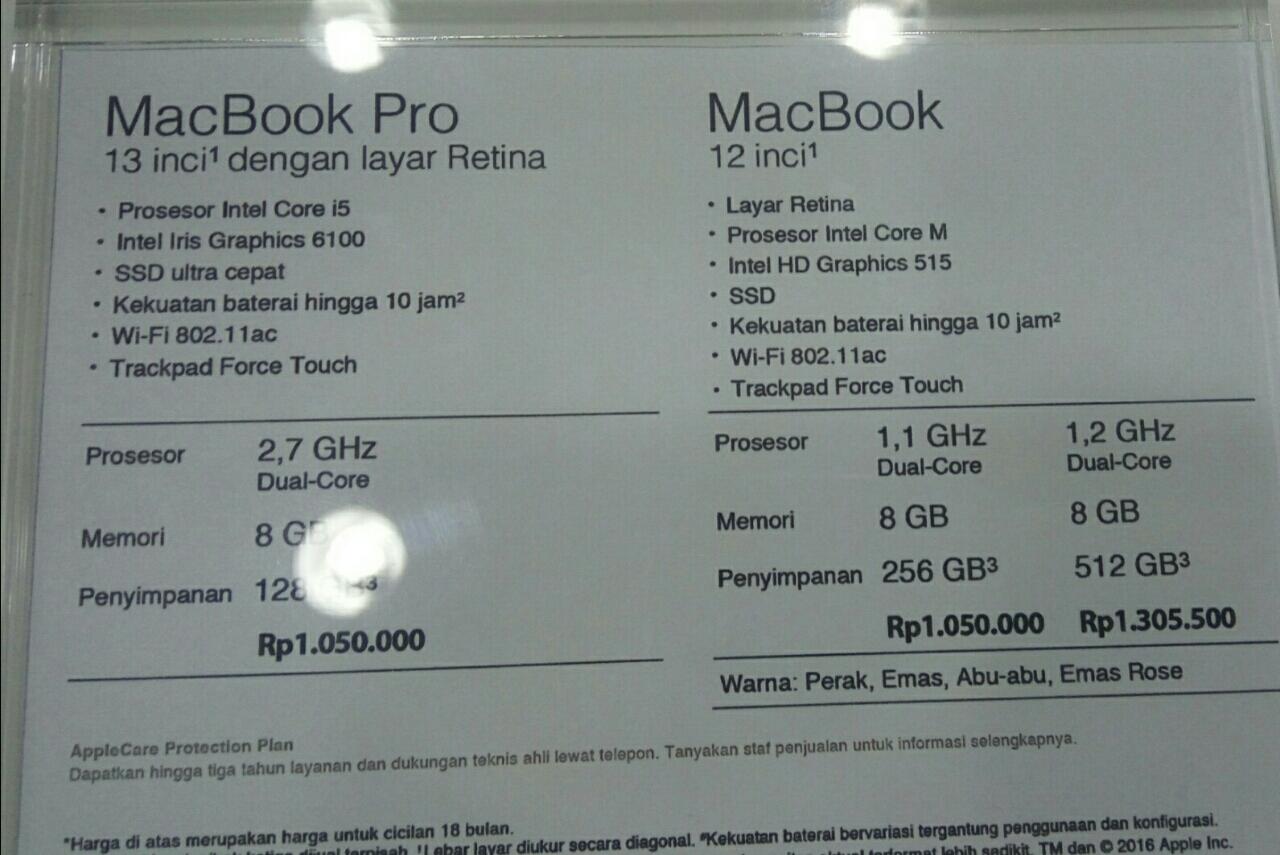 Ask: butuh Saran Pertama Kali Beli Mac