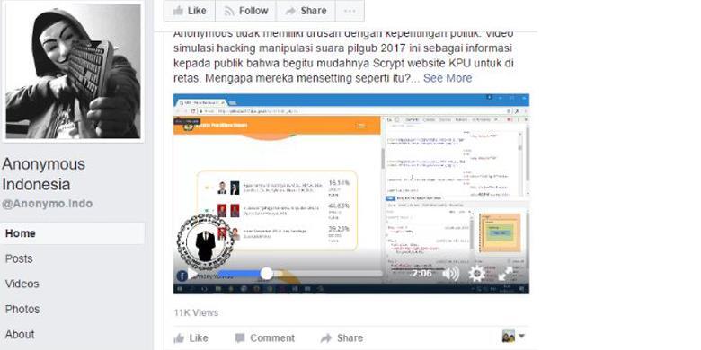 Kabar Server KPU Diretas Santer di Medsos, Benar atau &quot;Hoax&quot;?