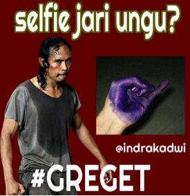 Pose-Pose Selfie Pas Nyoblos, Agan yang Mana?