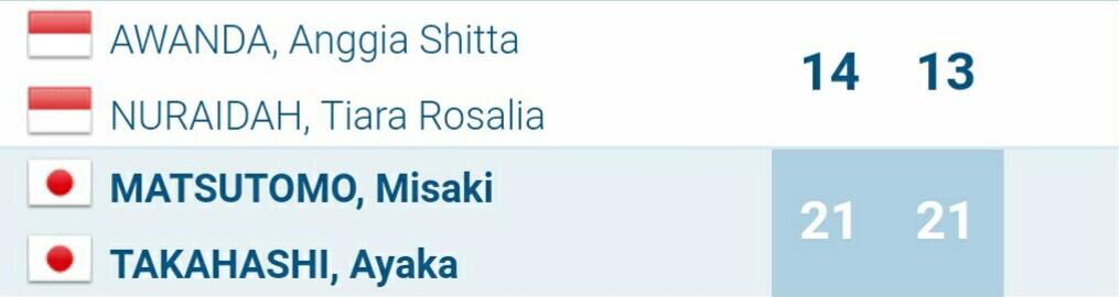 &#91;LIVE UPDATE&#93; QF BAMTC - INDONESIA VS JEPANG