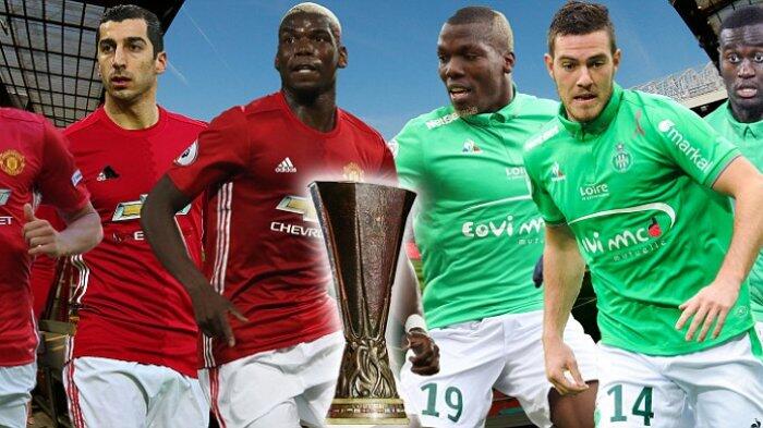 Susunan Pemain Manchester United vs St Etienne