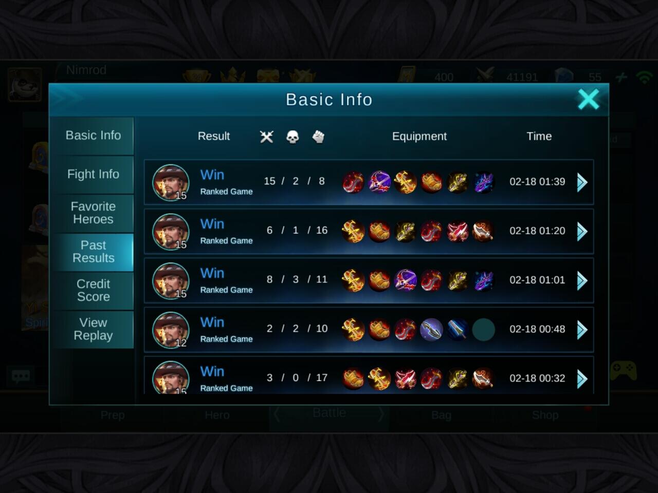 MOBILE LEGEND Bang Bang ESports MOBA 5vs5 Fair Page 117