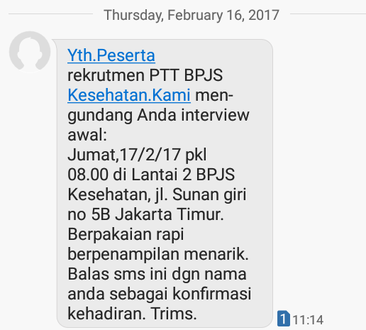 Contoh Surat Lamaran Kerja Bpjs Kesehatan Ptt Kumpulan Surat Penting