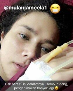 HEBOH !!! Gagal Jadi Istri Bupati, Artis Cantik Ini Jatuh Sakit