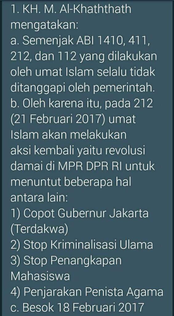 Polisi Benarkan Ada Rencana Aksi Gulingkan Ahok di DPR