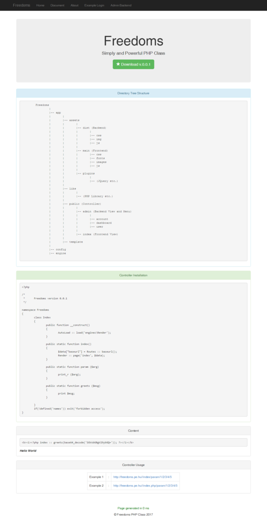 Contents php class