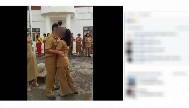 Komisi Aparatur Sipil Diminta Selidiki Ciuman Massal di Nias