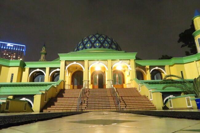 Jelang Aksi 212 di Gedung DPR, Masjid Al-Bina Senayan Sepi