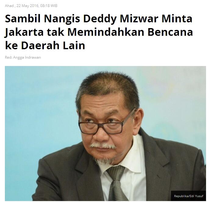 Alamak, Ternyata Ini Penyebab Banjir Indramayu