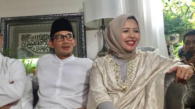 Reaksi Istri Soal Isu Sandiaga Uno Minta Dewi Perssik Buka Baju: 'Aduh, Gila Itu Mah'