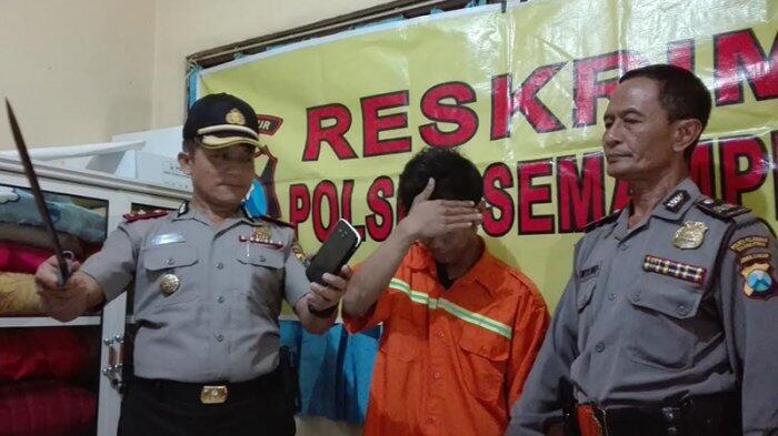 Ancam Korban dengan Sebilah Parang, Pencuri Ini Bawa Kabur Uang dan Sepeda Motor