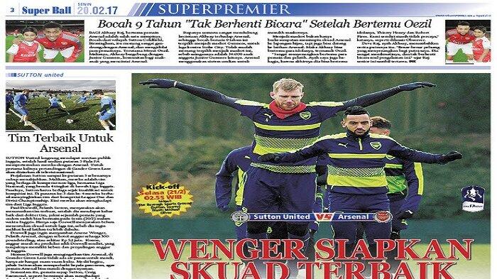 Arsene Wenger Siapkan Tim Senior Junior Hadapi Sutton United