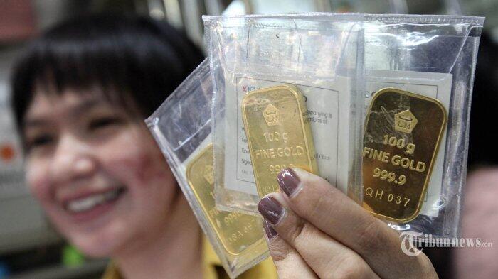 Pagi Ini Harga Emas Antam Naik Rp 1.000 Per Gram