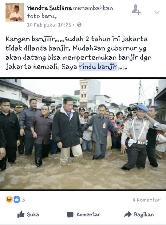 Ada Ratusan Titik Banjir Jakarta Pagi Ini