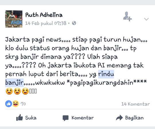Ada Ratusan Titik Banjir Jakarta Pagi Ini