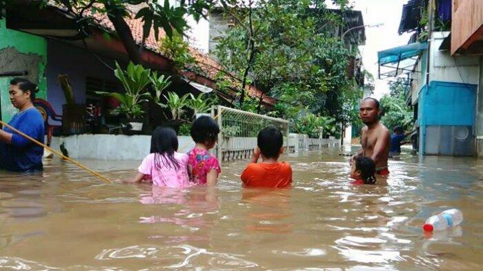 Berikut Wilayah-Wilayah Jakarta yang Lumpuh karena Banjir