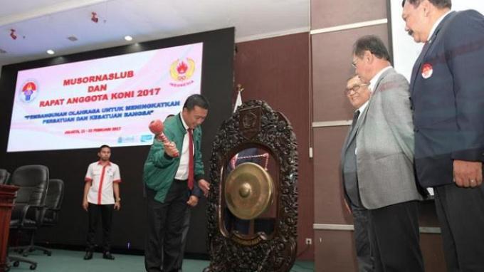 KONI dan KOI Perlu Merangkul Dunia Industri kata Imam Nahrawi