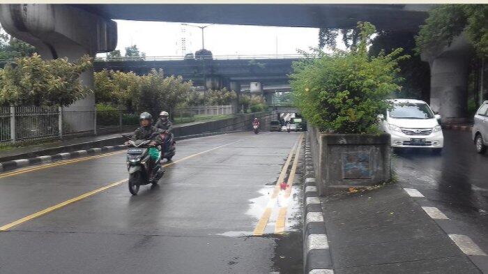 Banjir Surut, Ruas Jalan Cawang-Priok Kini Lancar&nbsp;