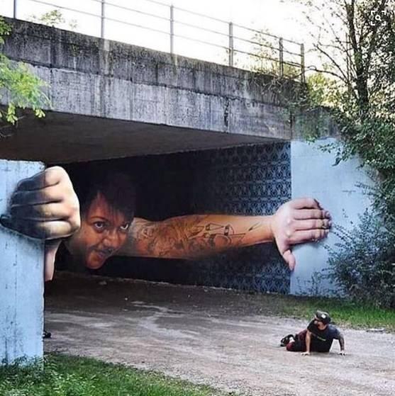 15 Street Art Keren Ini Pasti Membuat agan/sist Terpukau, Kreatif Abis!