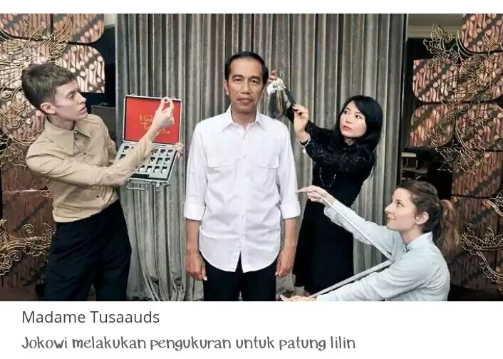 Patung Lilin Jokowi Segera Dipajang di Madame Tussauds Hong Kong