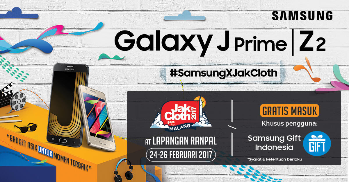 JakCloth Goes to Malang, Ini yang Bisa GanSis Dapetin Di Booth Samsung