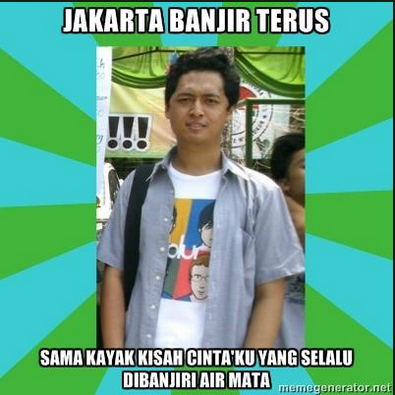 7 Meme Banjir Jakarta 2017 Yang Bikin Prihatin tapi Kocak!