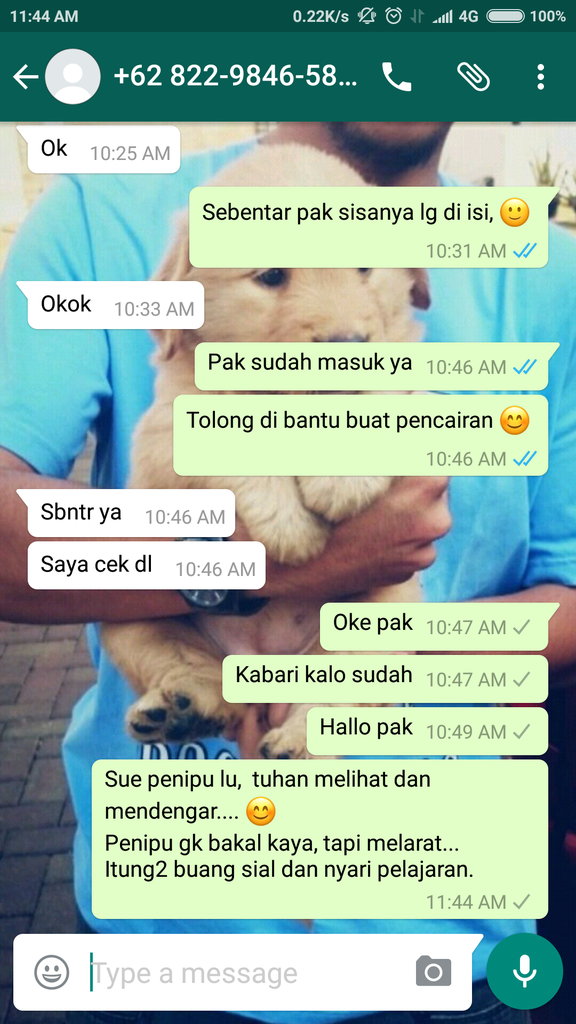 Baru mulai jualan udah kena tipu...