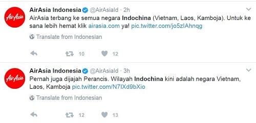 (Lagi Viral) Gagal Paham, Netizen Ngira Indochina Itu Indonesia