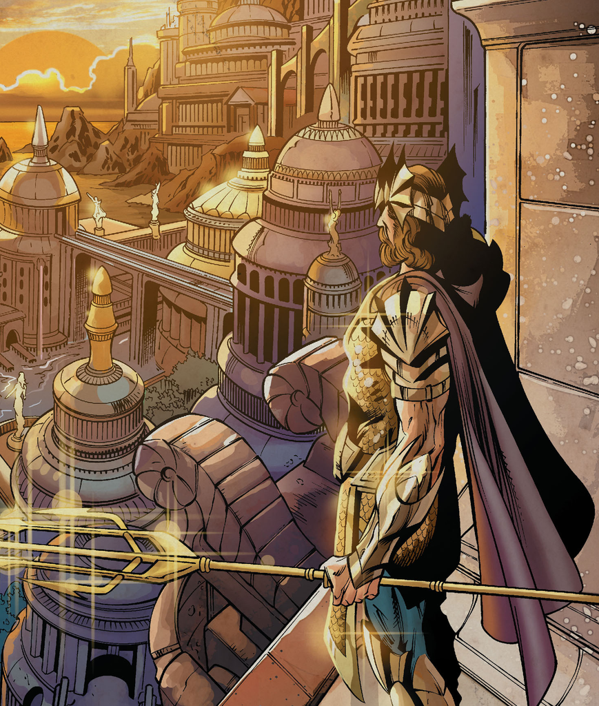 Raja Atlantis Pertama Di DC Comics Universe
