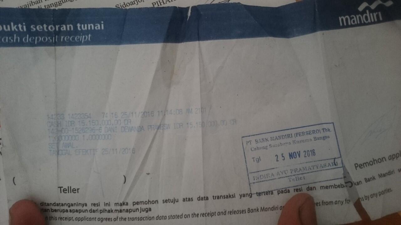Nyicil dulu, Di tempati kapan-kapan
