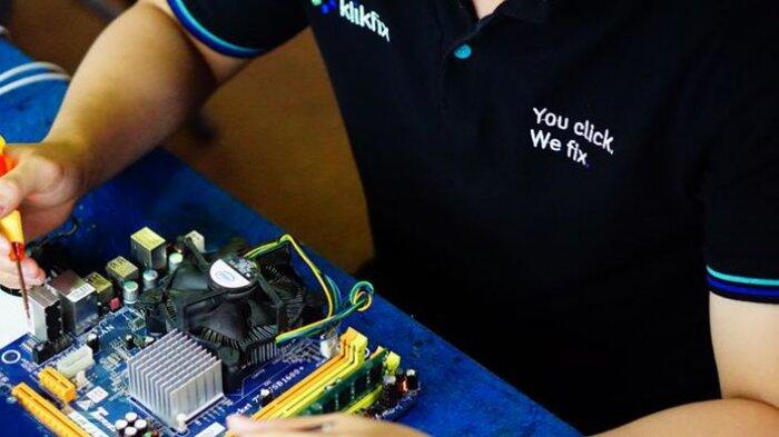 Layanan Perbaikan "Gadget" Antar Jemput Klikfix Tersedia di Jakarta