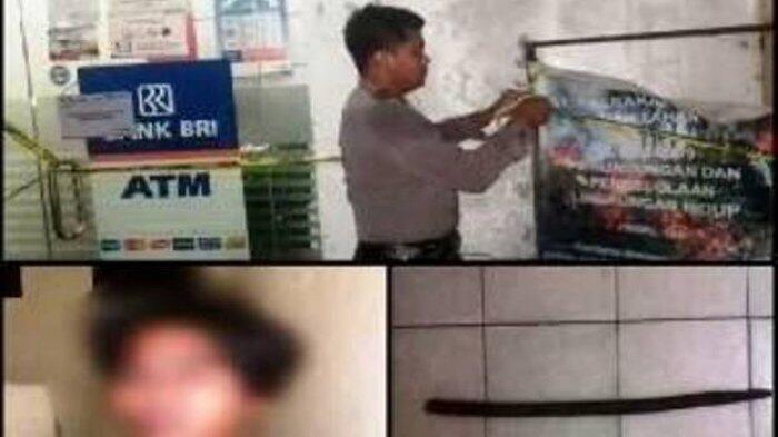 Pria Ini Congkel Mesin ATM di Kalampangan Bermodalkan Linggis