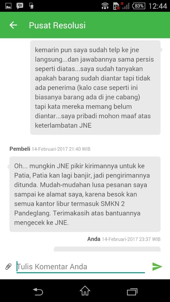Help Dana Ditahan TOKOPEDIA