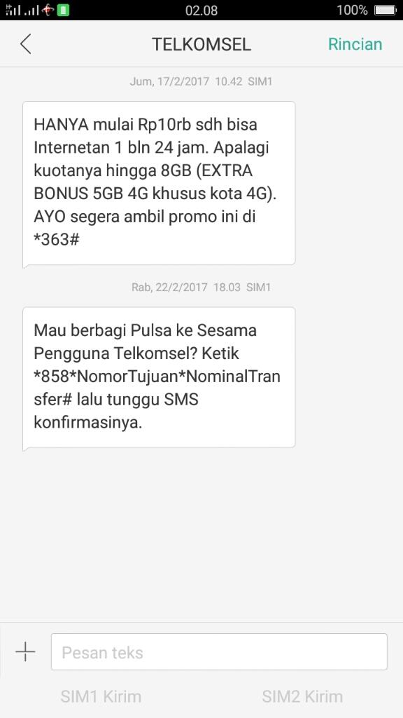 "MASALAH" PAKET DATA Internet TELKOMSEL 4G.