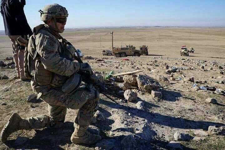 Foto-foto Penampakan Pasukan Amerika Yang Membantu Irak Memerangi ISIS