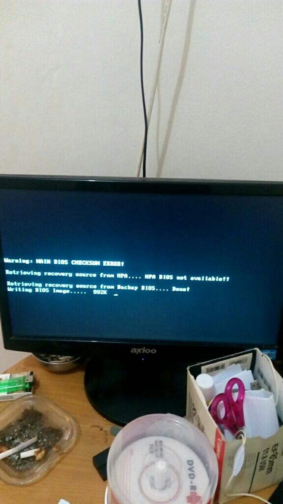 Main Bios Cheksum Erorr : Mobo Gigabyte