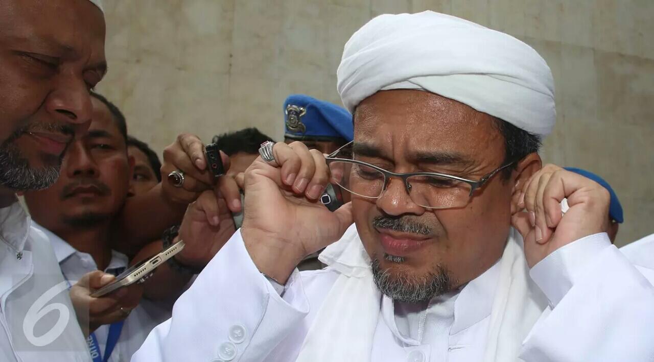 Rizieq Shihab Jadi Saksi di Sidang Ahok Pekan Depan