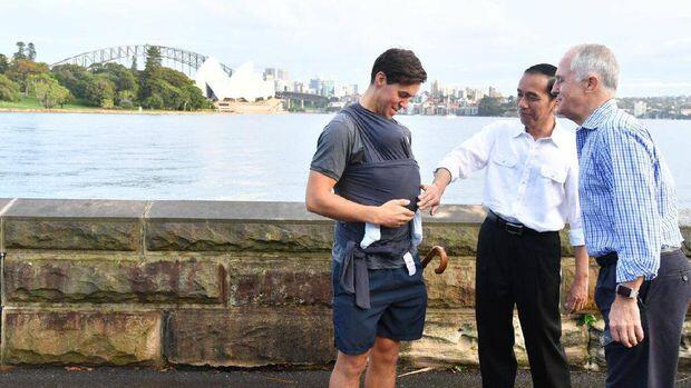 Selfie dengan PM Turnbull, Jokowi: Kunjungan Singkat nan Berkesan