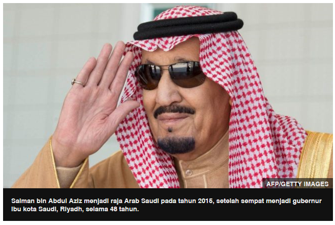 Apakah Raja Salman adalah raja Muslim Indonesia?