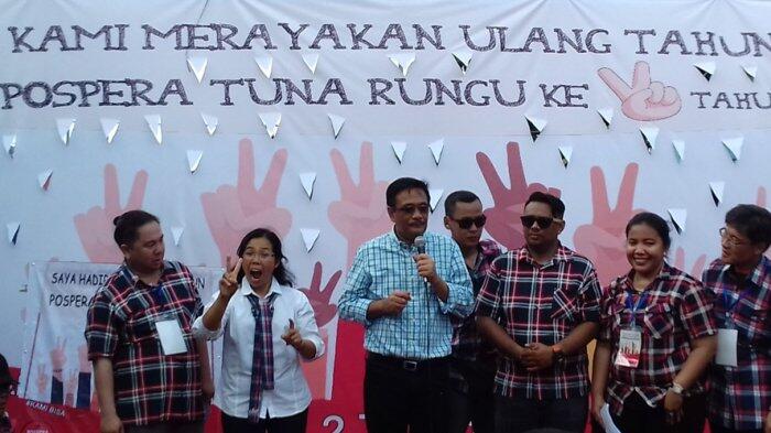 Djarot Hadiri Perayaan Ulang Tahun Pospera Tunarungu