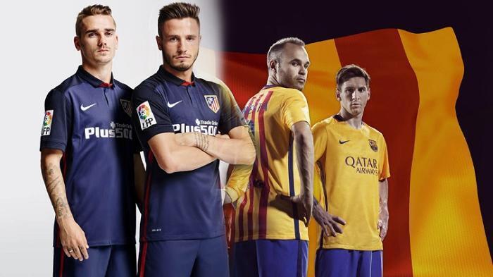 Susunan Pemain Atletico Madrid vs Barcelona di Pekan 24 Liga Spanyol